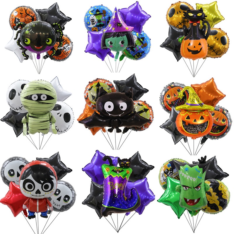 เซตฮาโลวีน ลูกโป่งตกแต่งสถานที่ ธีมฮาโลวีน Haloween