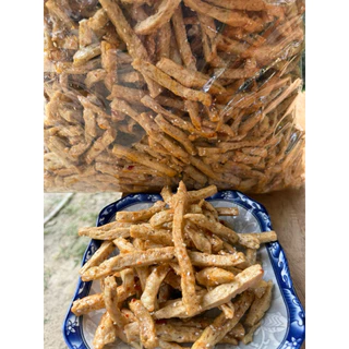 ข้าวเกรียบปลาพร้อมทาน บรรจุ 5 กิโลกรัม ข้าวเกรียบปลาเส้นฉาบสามรส ￼
