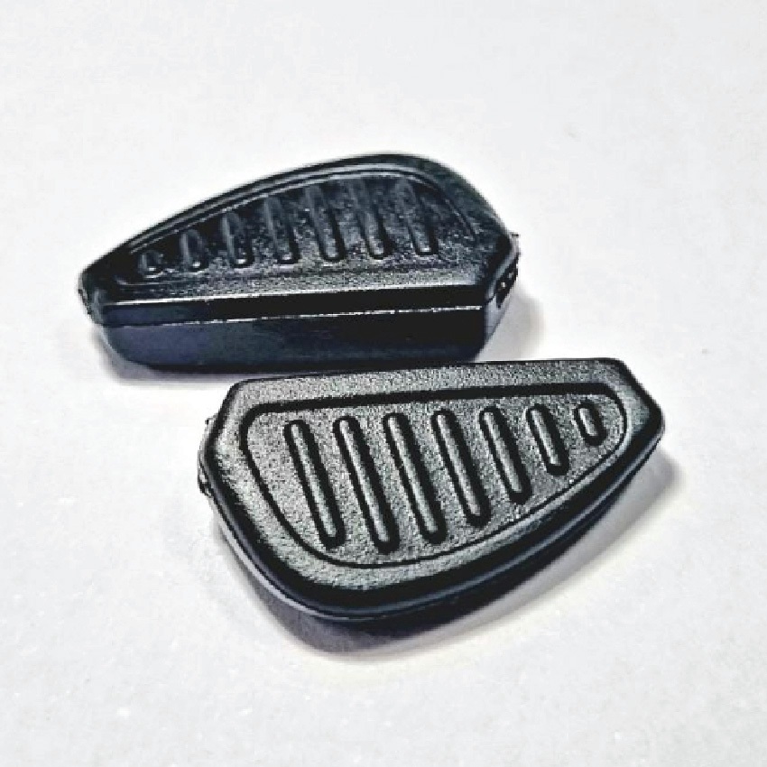 แป้นรองจมูกแว่น J4 แบบเสียบ สีดำ อะไหล่แว่นตา Nose Pad แป้นจมูก แป้นรอง ราคา/คู่ _ พร้อมส่งจากไทย