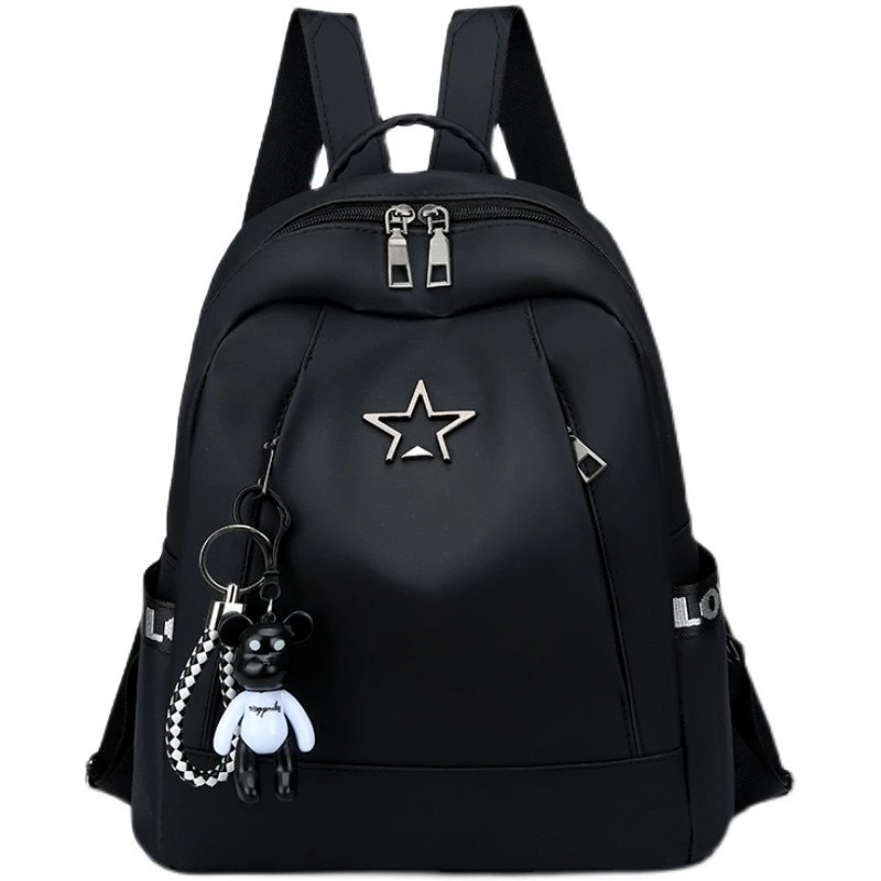 korea กระเป๋าเป้สะพายหลัง กระเป๋าสะพายหลังผู้หญิง backpack women G29(black)