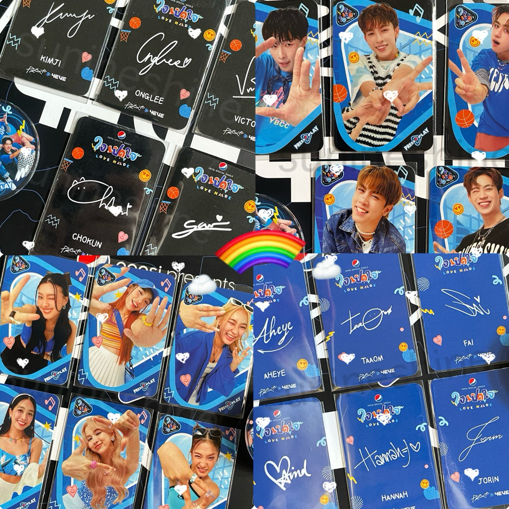 (พร้อมส่ง) Photocard PROXIE/4EVE Pepsi ใจเปิดใจ 💙