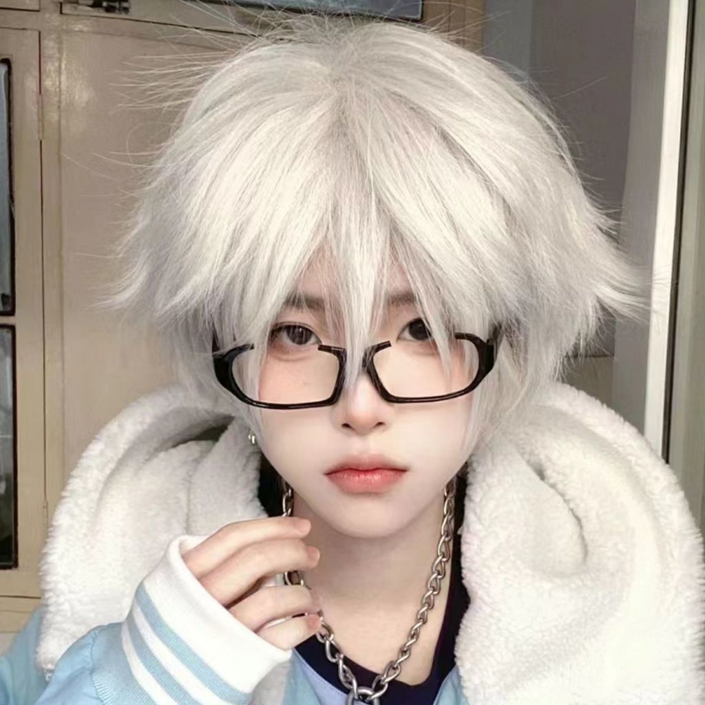 COD❤️แว่นตาแบบครึ่งกรอบเหลี่ยมY2Kสไตล์ญี่ปุ่นแฟชั่นสวมบทบาทแว่นตาสำหรับผู้ชายและผู้หญิง-a.one - รูปที่ 7