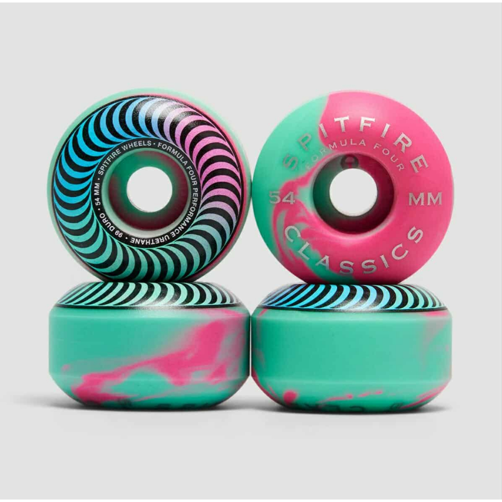 Spitfire Wheels F4 99 Classic Pink/Teal 54mm
