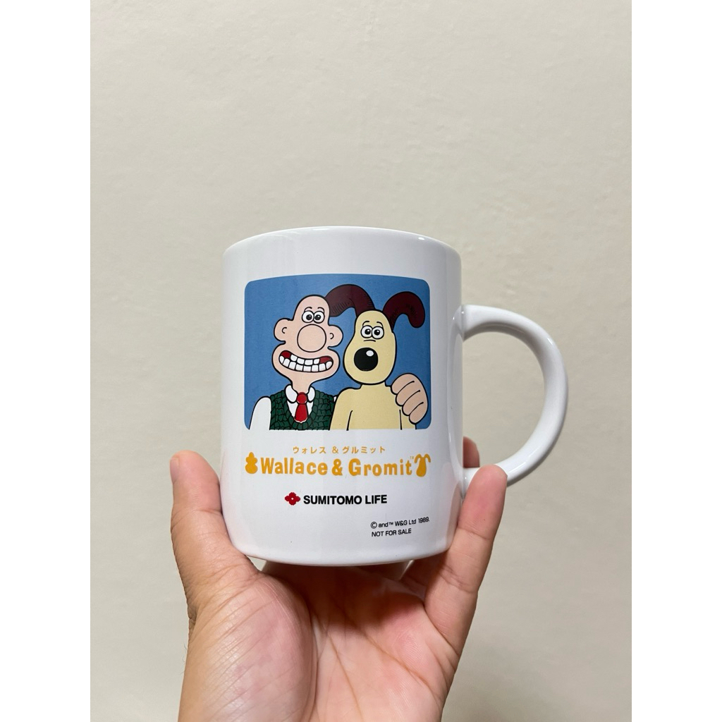 Used•แก้วมัคเซรามิค Wallace & Gromit🐶🥕