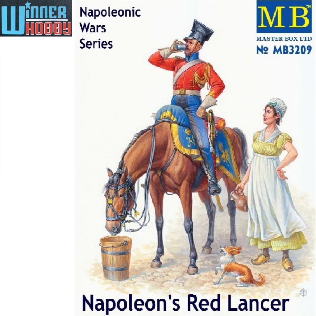 Master Box 3209 Napoleon's Red Lancer, Napoleonic Wars Series 1/32
