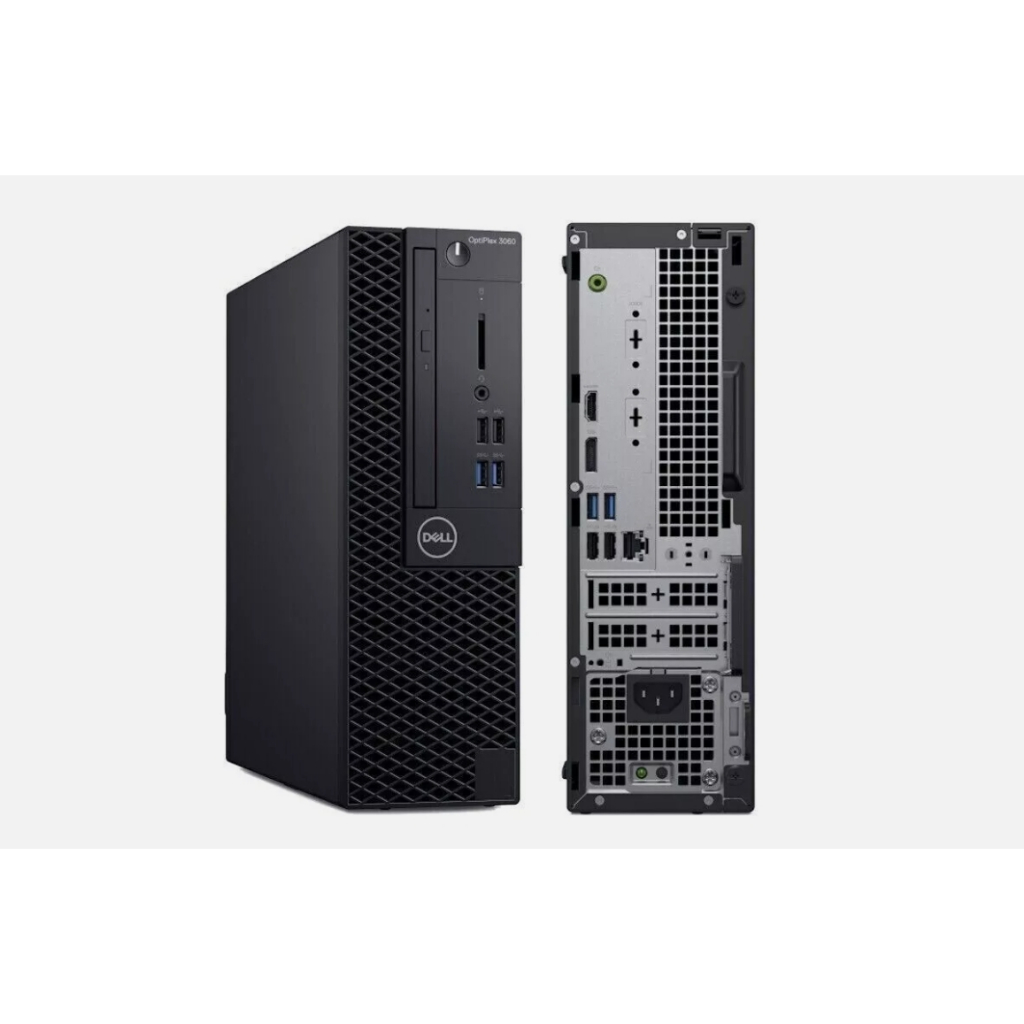 CPU มือสอง Dell Optiplex 3060 SFF CPU Core  i5-8400  ฮาร์ดดิสก์ SSD M.2 NVME  ลงโปรแกรมพื้นฐาน พร้อม