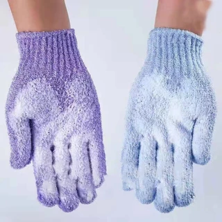 ถุงมืออาบน้ำ ถุงมือขัดผิว ขัดขี้ไคล ขจัดเซลล์ผิวเก่า สปา 1 ชิ้น