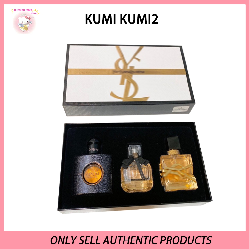 Y$L Perfume Gift Set For Women 30ml*3 / 7.5ml*3 /ชุดกล่องสุคนธ์ขวัญคลาสสิก