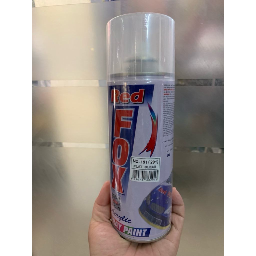 สเปรย์แลคเกอร์ด้าน Red Fox ขนาด 400 cc.