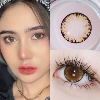 0.00-6.00 MIDROO เลนส์ค่าสายตาสั้น เกล็ดหิมะ ขยายรูม่านตา BIG EYE LENS รายเดือน