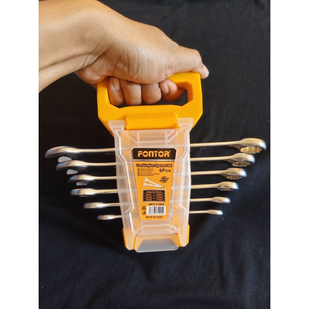 FONTORชุดประแจรวม8-17mmอย่างดี ของแท้ส่งไวทุกวัน!!