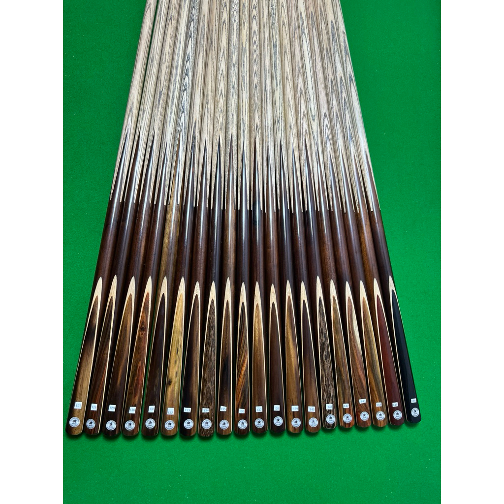 ไม้คิวสนุ๊กเกอร์ท่อนเดียวน้ำหนักประมาณ17.5-18หัว9.7<p>“><center><h4></h4><p><p><font color=