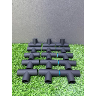 ข้อต่อท่อPVC SCG ทำสีดำด้าน ขนาด 4หุน , 6หุน ,1นิ้ว