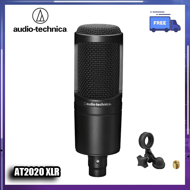 Audio-Technica AT2020 ไมโครโฟนคอนเดนเซอร์แบบคาร์ดิออยด์