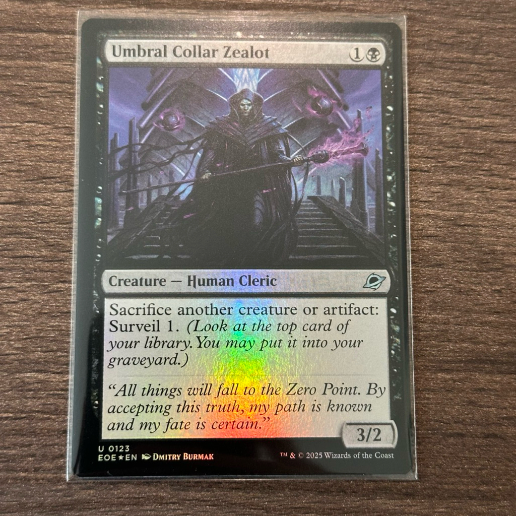 Edge of Eternities Foil: Umbral Collar Zealot