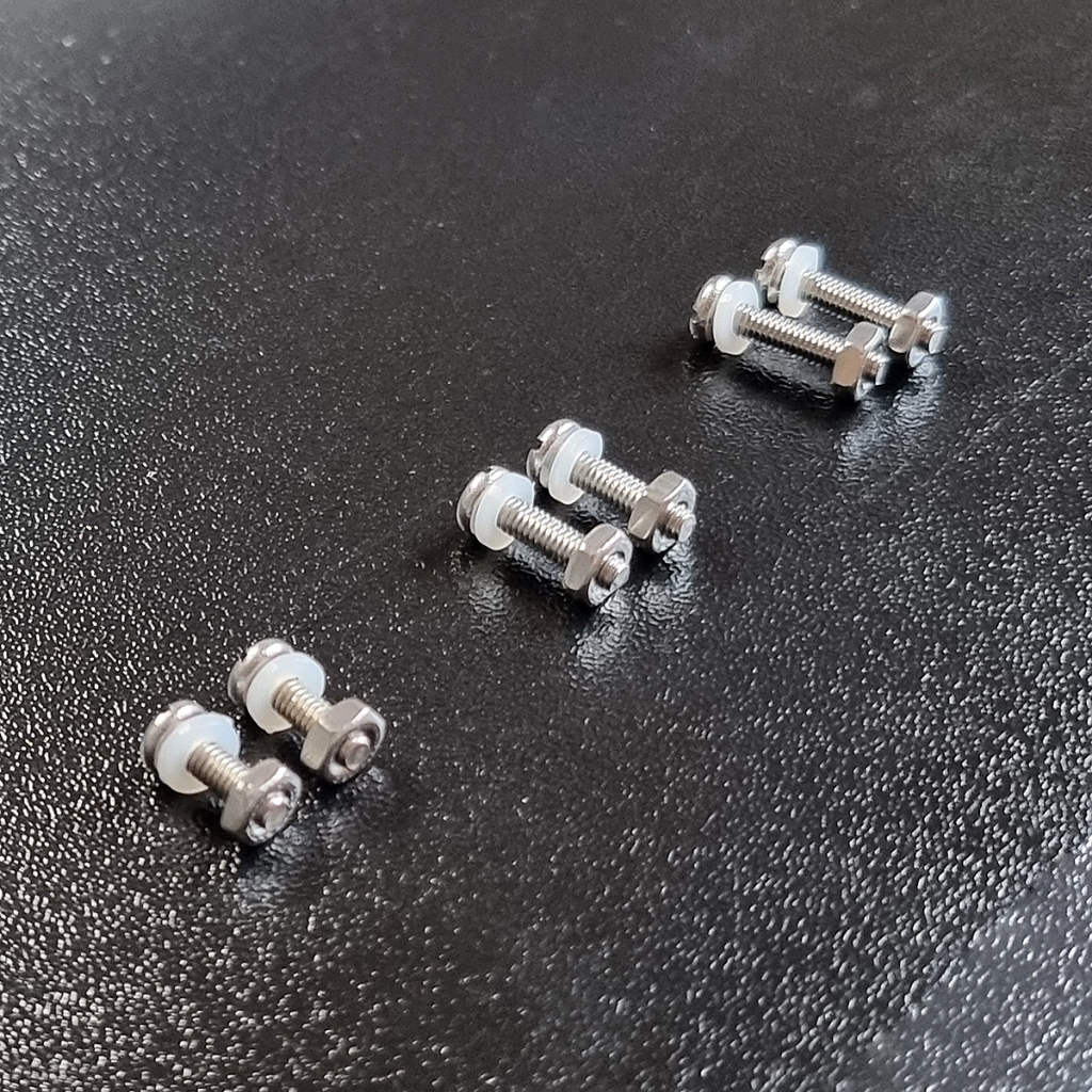 น็อตยึดหัวเข็มเครื่องเล่นแผ่นเสียง Turntable cartridge screws
