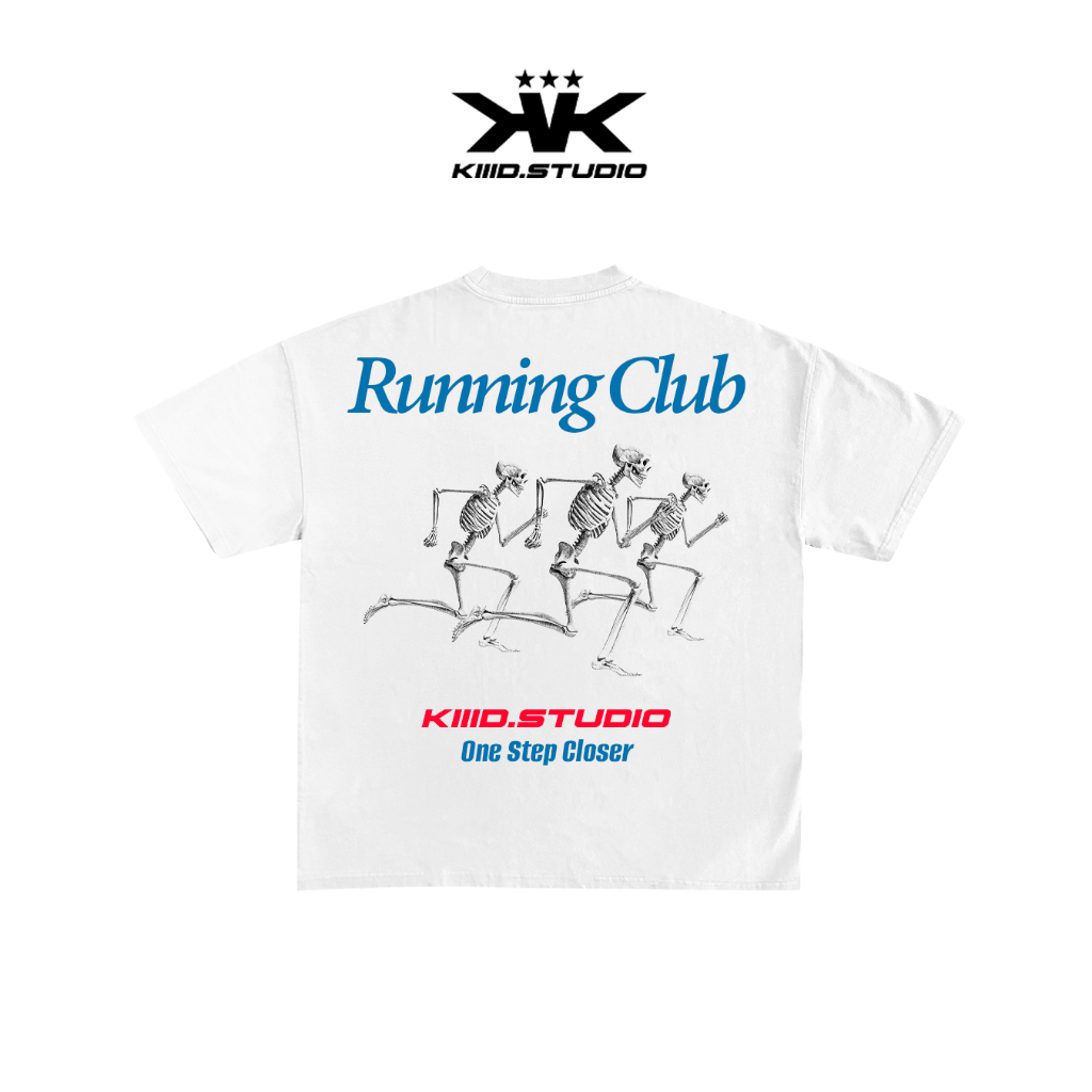 KIIID.STUDIO RUN CLUB Boxy T-Shirt
