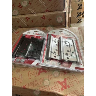 HAFELE 483.02.453 483.02.452 บานพับประตู แบบซ้อนปีก สแตนเลส บานพับบานเฟี้ยม 4x3 นิ้ว (แพ็ค 3 ตัว)