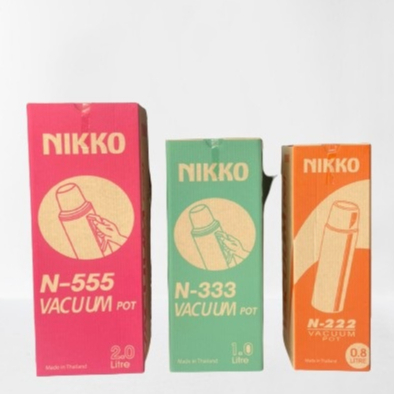 Nikko กระติกเก็บน้ำร้อน ขนาด 0.4 ลิตร , 0.8 ลิตร , 1 ลิตร , 2 ลิตร  (พลาสติก) ราคา ถูกที่สุด ดีลบีเคเค แกลเลอรีภาพที่ 7