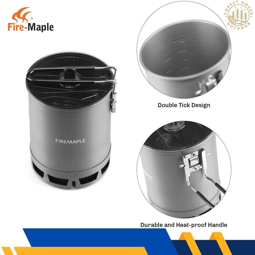 Fire Maple ชุดเตาพร้อมหม้อ Petrel/Torch Ultralight Cooking System