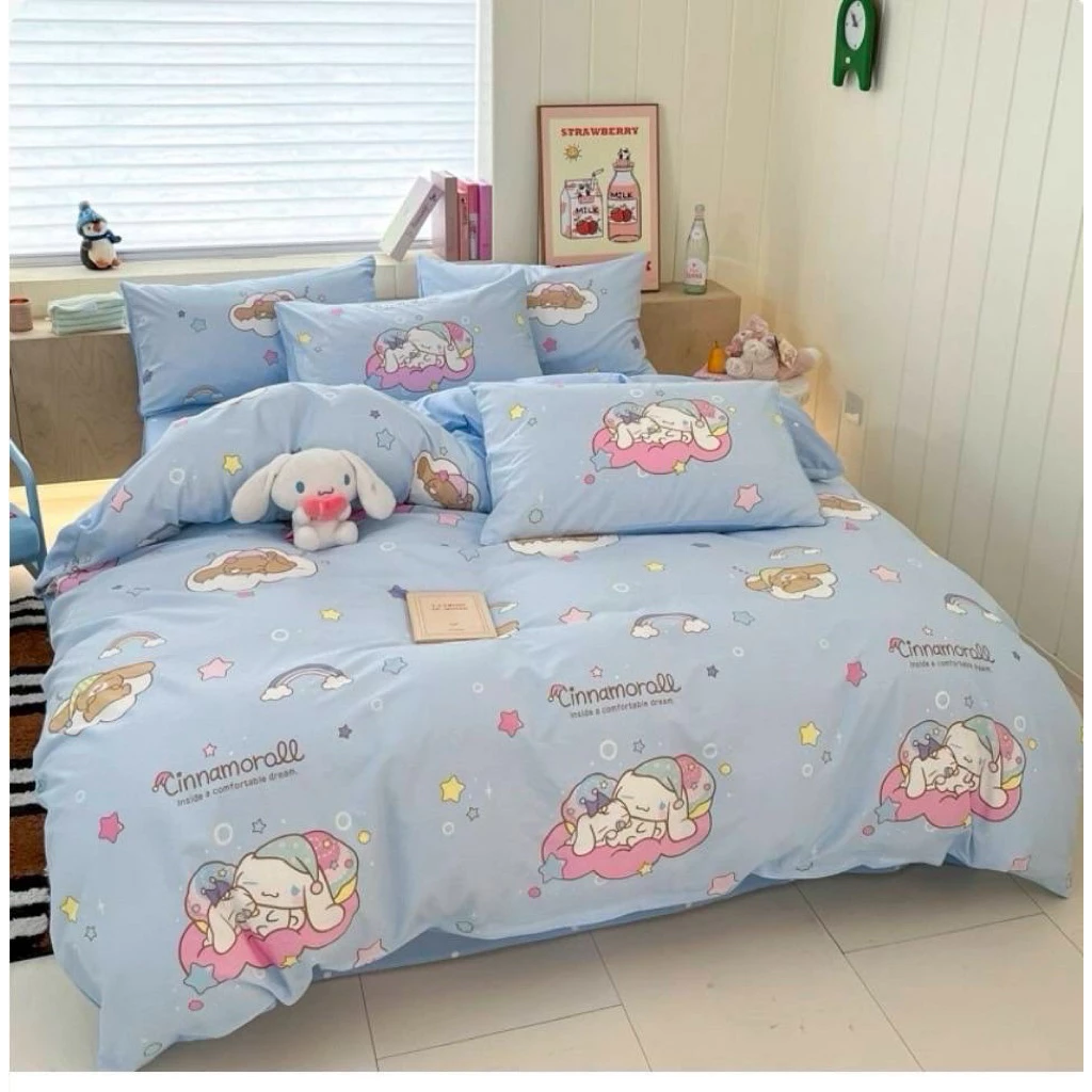 🎆พร้อมส่งทุกวัน🎆Sweetdream_By Nakin ผ้าปูที่นอน ครบชุด 6 ชิ้น มีทุกขนาด thumbnail 6