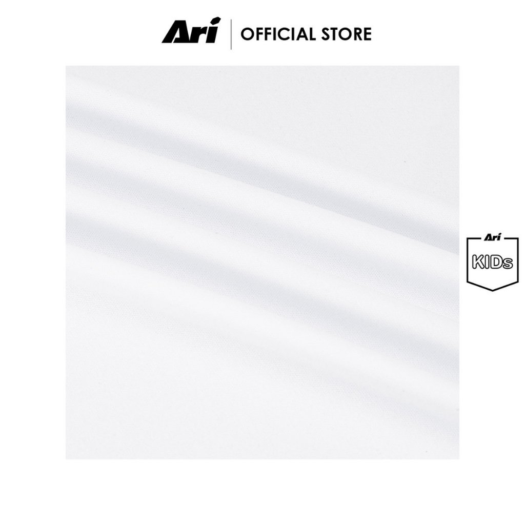 ARI KIDS ESSENTIAL TEAM JERSEY - WHITE (AAP3096-02) เสื้อฟุตบอล เด็ก อาริ ESSENTIAL สีขาว - รูปที่ 3
