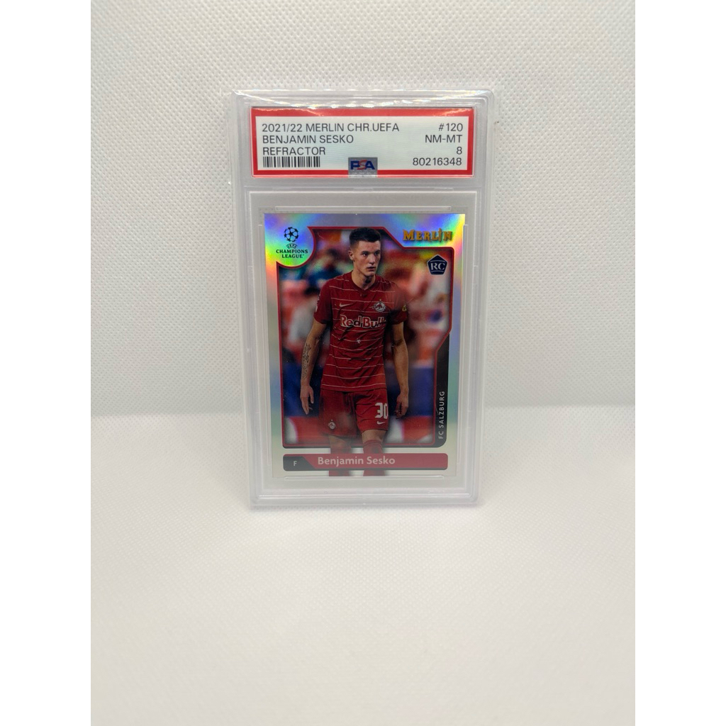 Benjamin Sesko RC psa8 refractor