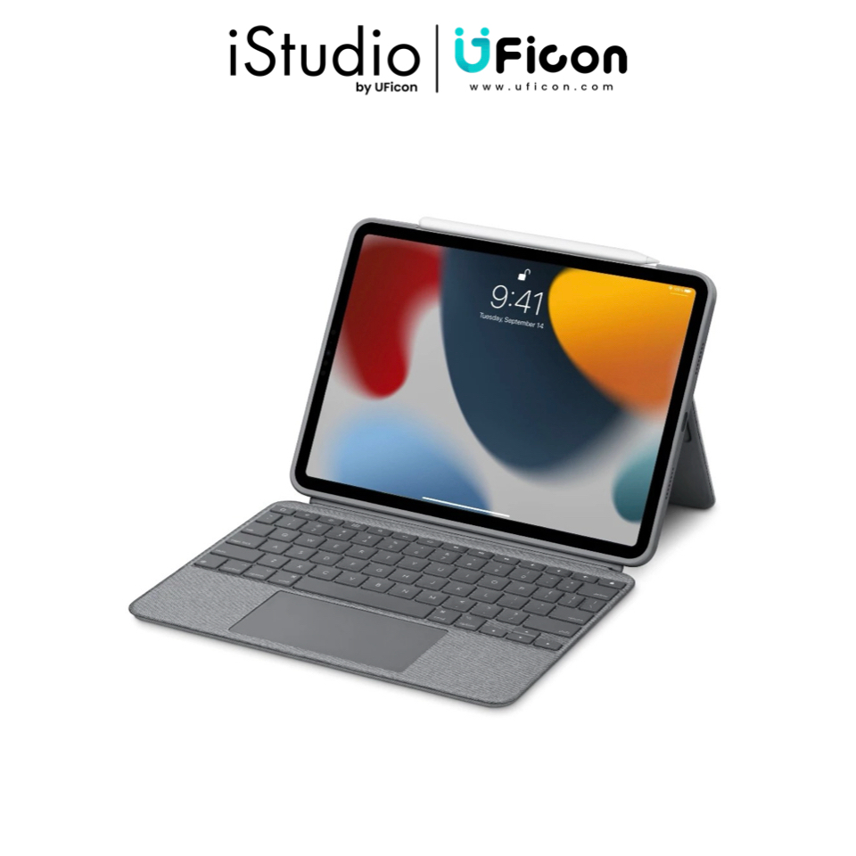เคสคีย์บอร์ด Logitech COMBO TOUCH FOR iPad Air 13″ | iStudio By UFicon