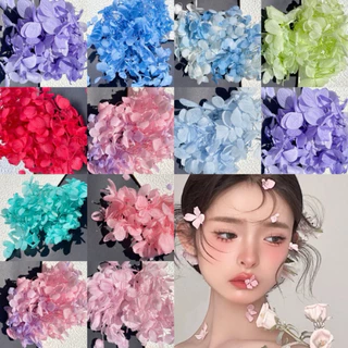 ดอกไม้ติดหน้า ดอกไม้ติดเเต่งผม เเต่งหน้า พร้อมส่งในไทย