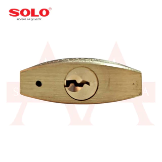 Solo No.84 L-30/40/50 MM กุญแจสปริงทองเหลืองโซโลรุ่นดับเบิ้ลบิลสเตอร์แพ็ค ขนาด 30,40,50 มม.