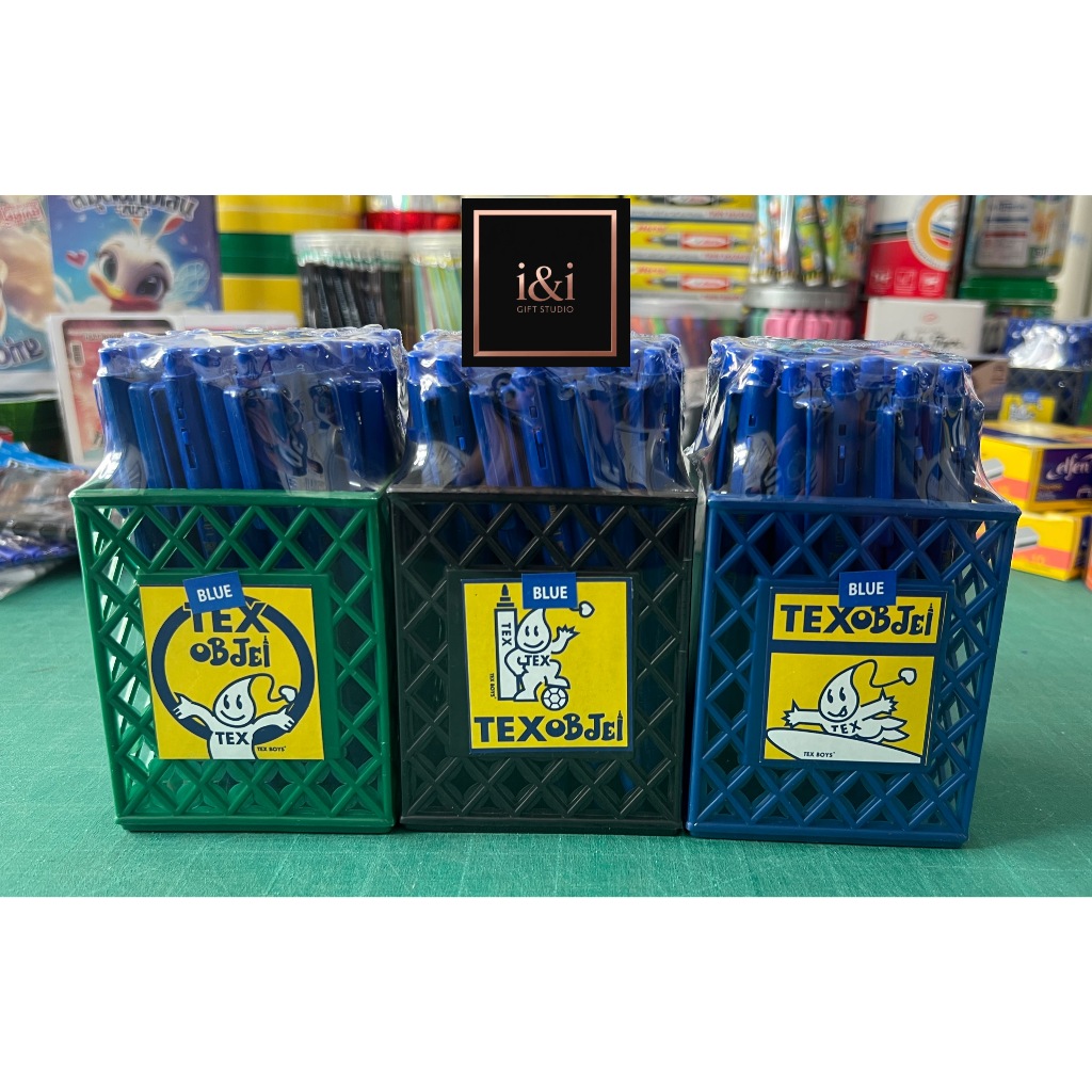 ปากกา​ Tex รุ่น​ MC228 1.0mm 50​ ด้าม​