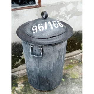 ฝาถังขยะพ่นเลขที่บ้าน กว้าง56cm.ฝาถังขยะทั่วไป(ทักแชทร้านแจ้งเลขที่บ้านหรือฝากข้อความถึงร้าน)ทนทานคุ้มค่าโยนไม่แตก