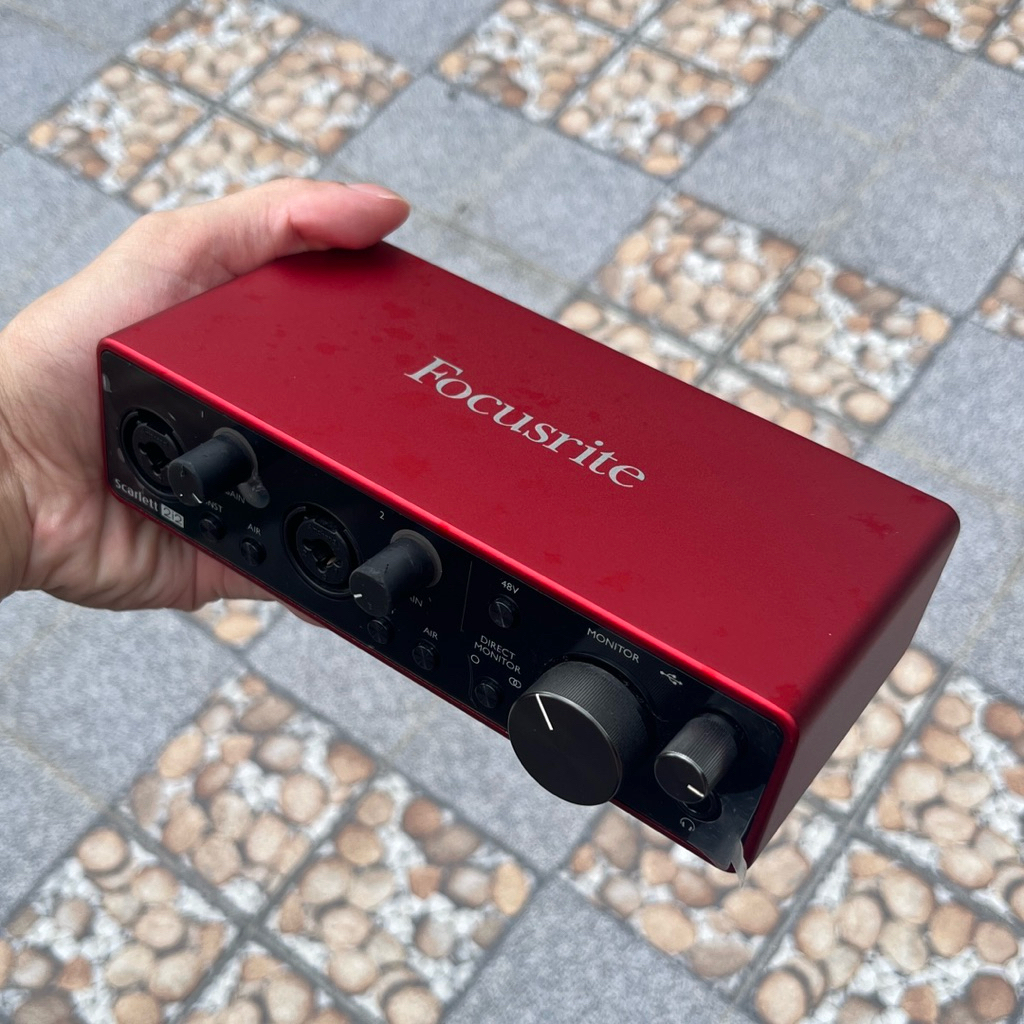 Focusrite Scarlett 2i2 (3rd Gen) Audio Interface | มือสองใช้งานปกติ