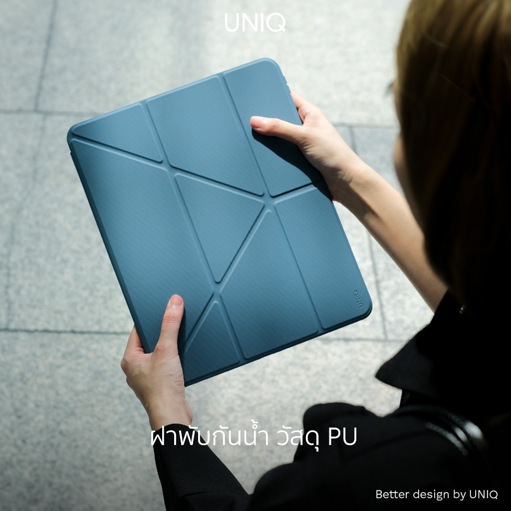 UNIQ เคส ไอแพด สำหรับ iPad Air 4/5/6/7/8 (10.9/11/13 นิ้ว) รุ่น Moven ราคา ถูกที่สุด ดีลบีเคเค แกลเลอรีภาพที่ 6