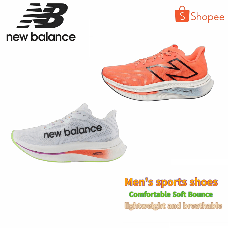 🧸การจัดส่งที่รวดเร็ว100 %🧸New Balance SC Trainer v2 LY3 รองเท้าผู้หญิง รองเท้าผ้าใบ