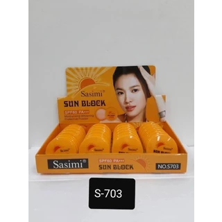 S703 Sasimi SUN POWDER SPF 50+++ แป้งพัฟกันแดด ผิวเรียบเนียน เบาสบาย คุมมันตลอตทั้งวัน