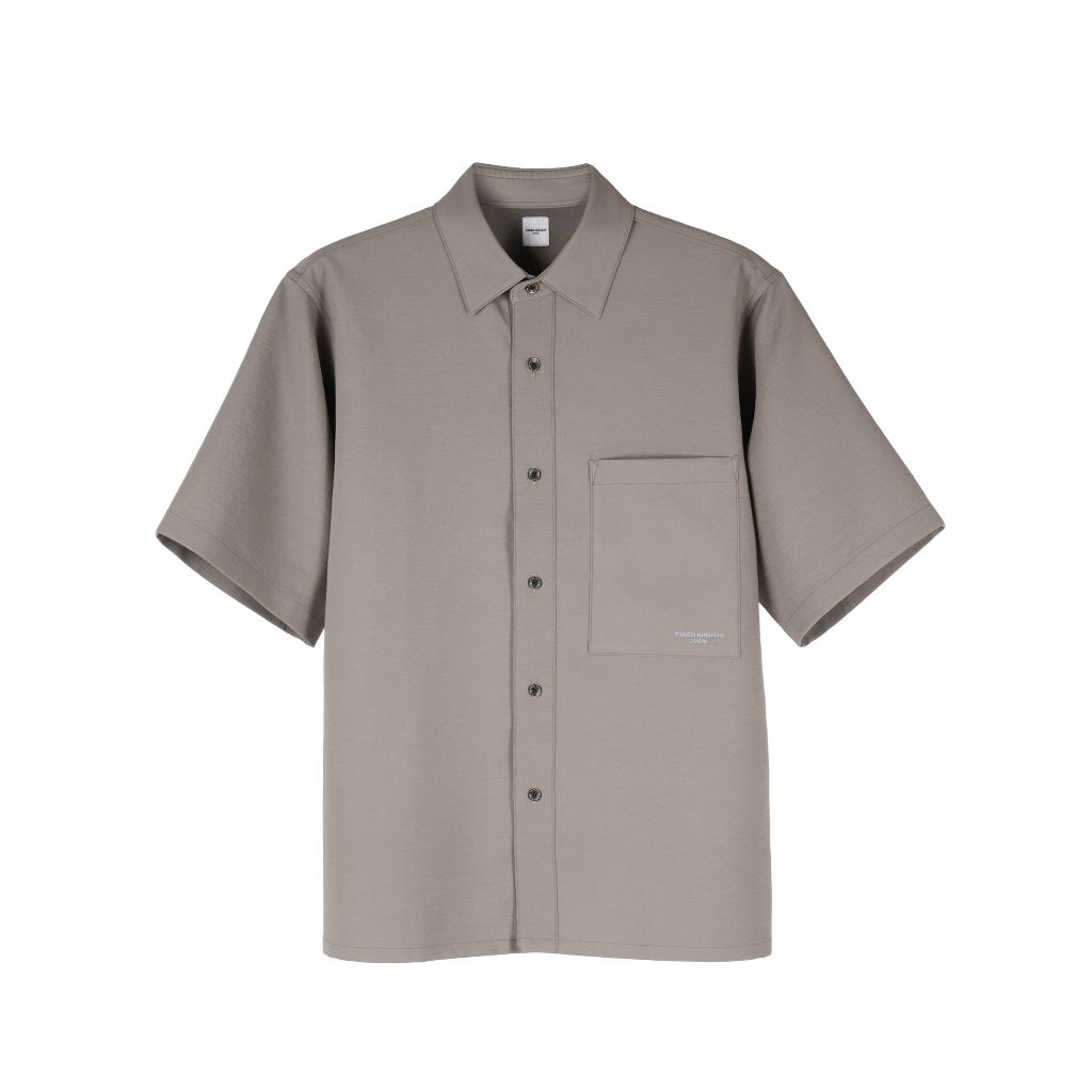 TAKEO KIKUCHI เสื้อเชิ้ต AIRTECH MESH SHORT SLEEVE SHIRT
