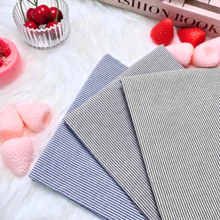 ผ้า Cotton Oxford ลายริ้ว รุ่น R1