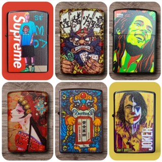 ไฟแช็คน้ำมัน มาใหม่ กับลายสกรีนสวยๆ มี 50ลาย ให้เลือก ไฟแช็ค…