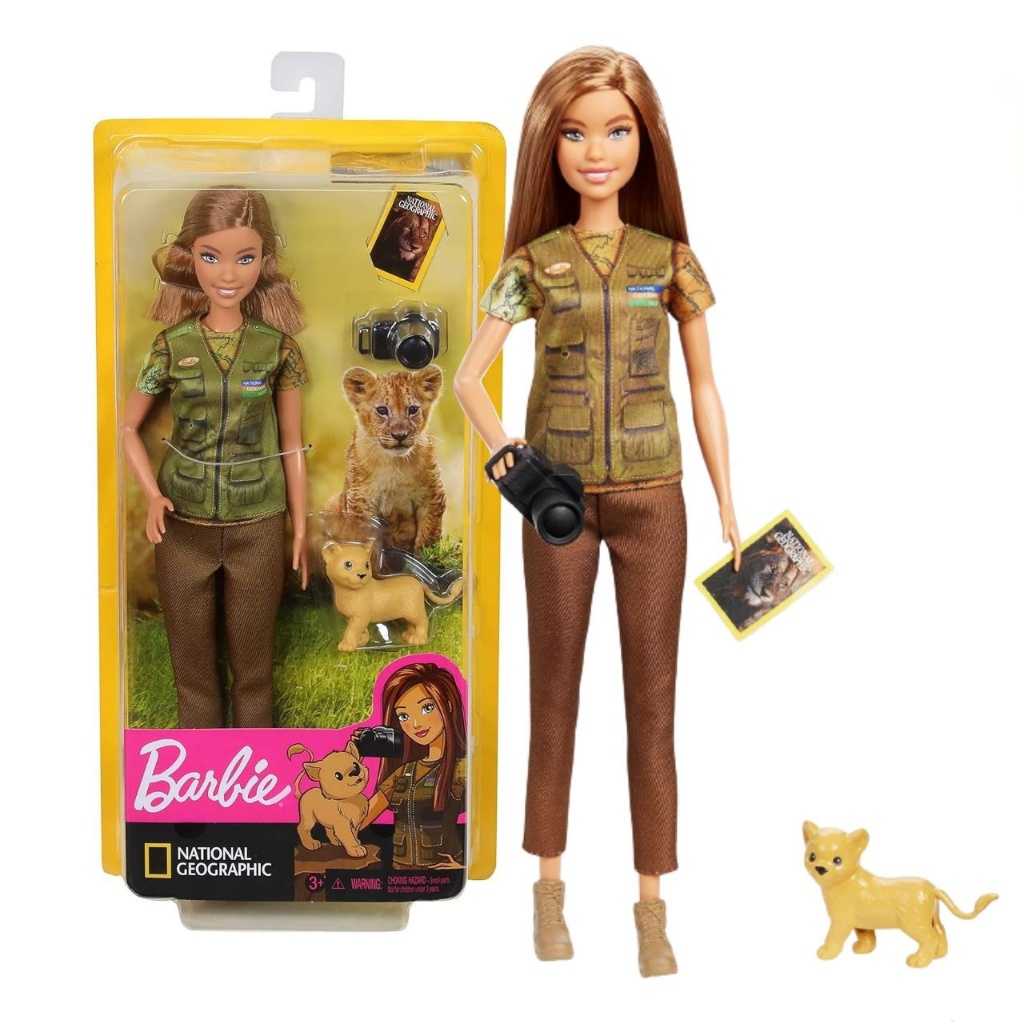 Barbie National Geographic Dolls ตุ๊กตาบาร์บี้นักสำรวจ ธีม National Geographic (นักสำรวจ / ดาราศาสตร์ / นักวิทยาศาสตร์) - รูปที่ 2