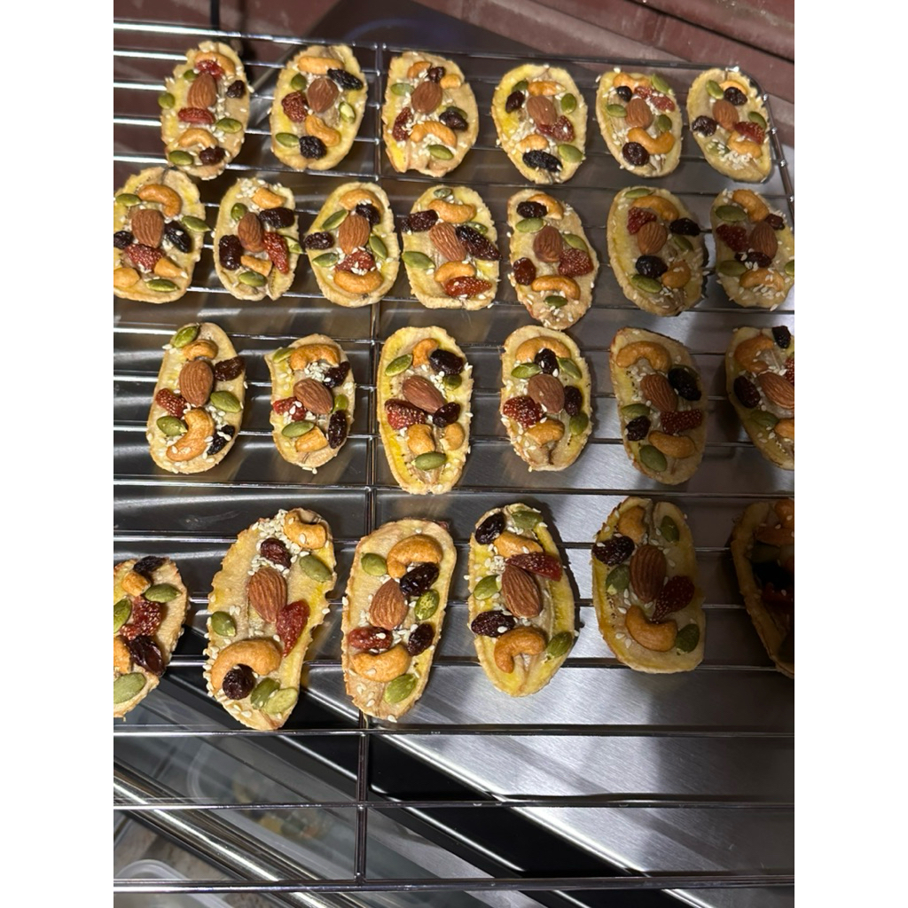 กล้วยน้ำว้าอบธัญพืช🍌