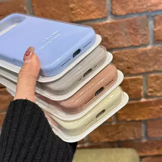 สำหรับ iphone17 iphone17air เคสกำมะหยี่ สีพื้นโลโก้ ลบรอยปากกาได้ เคสส่งจากไทย สำหรับ ไอโฟน