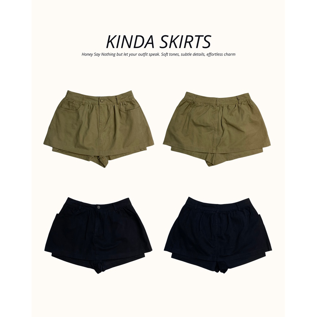 MALISTA - Kinda skirts กระโปรงกางเกง