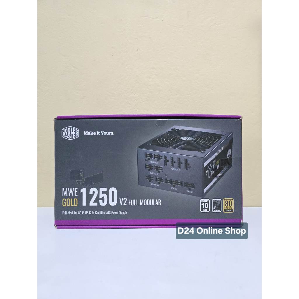 Power Supply PSU 1250W Cooler Master MWE 1250 V2 Gold Full Modular