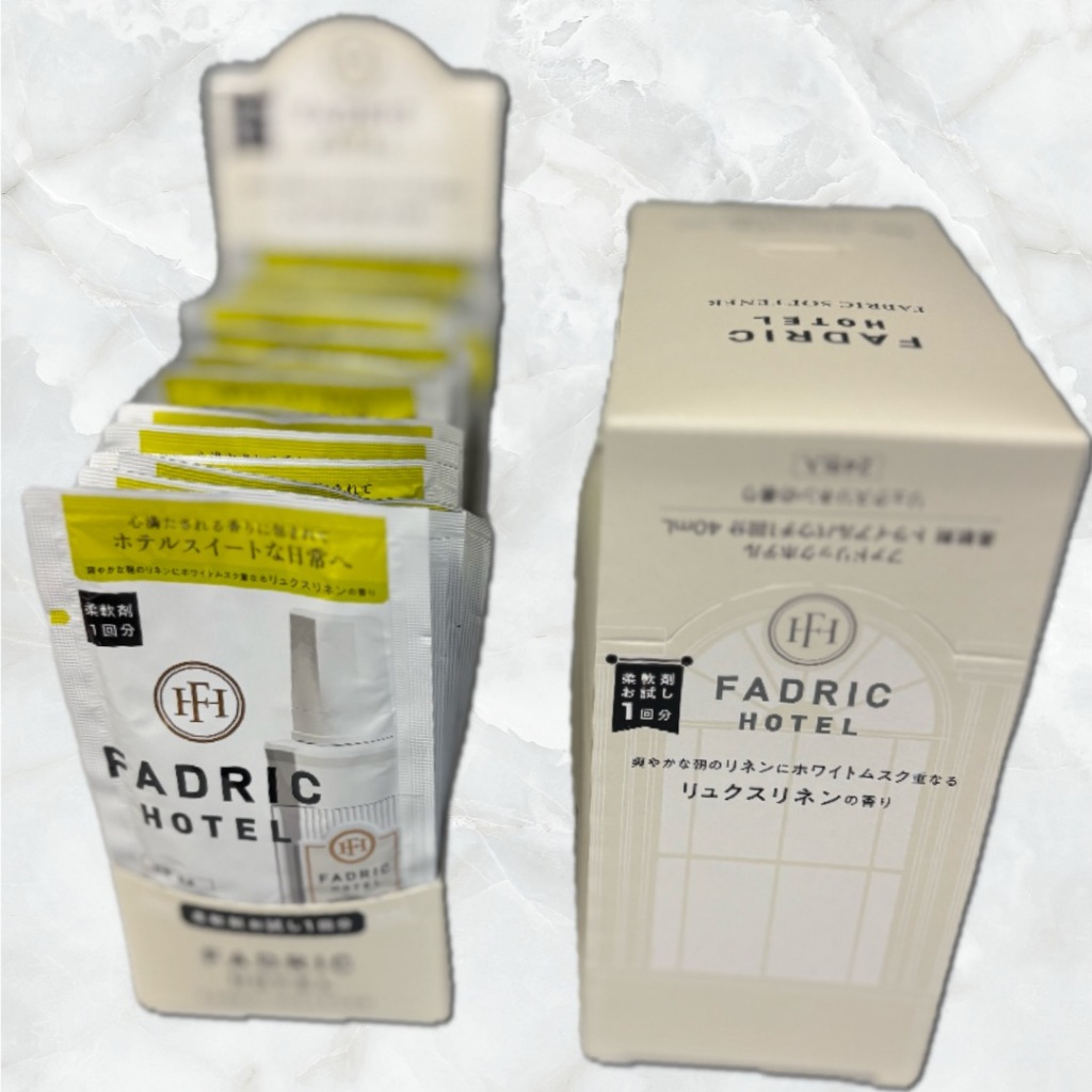 [Direct Shipment from Japan] Fadric Hotel Fabric Softener, 24 sheets × 2 boxes
