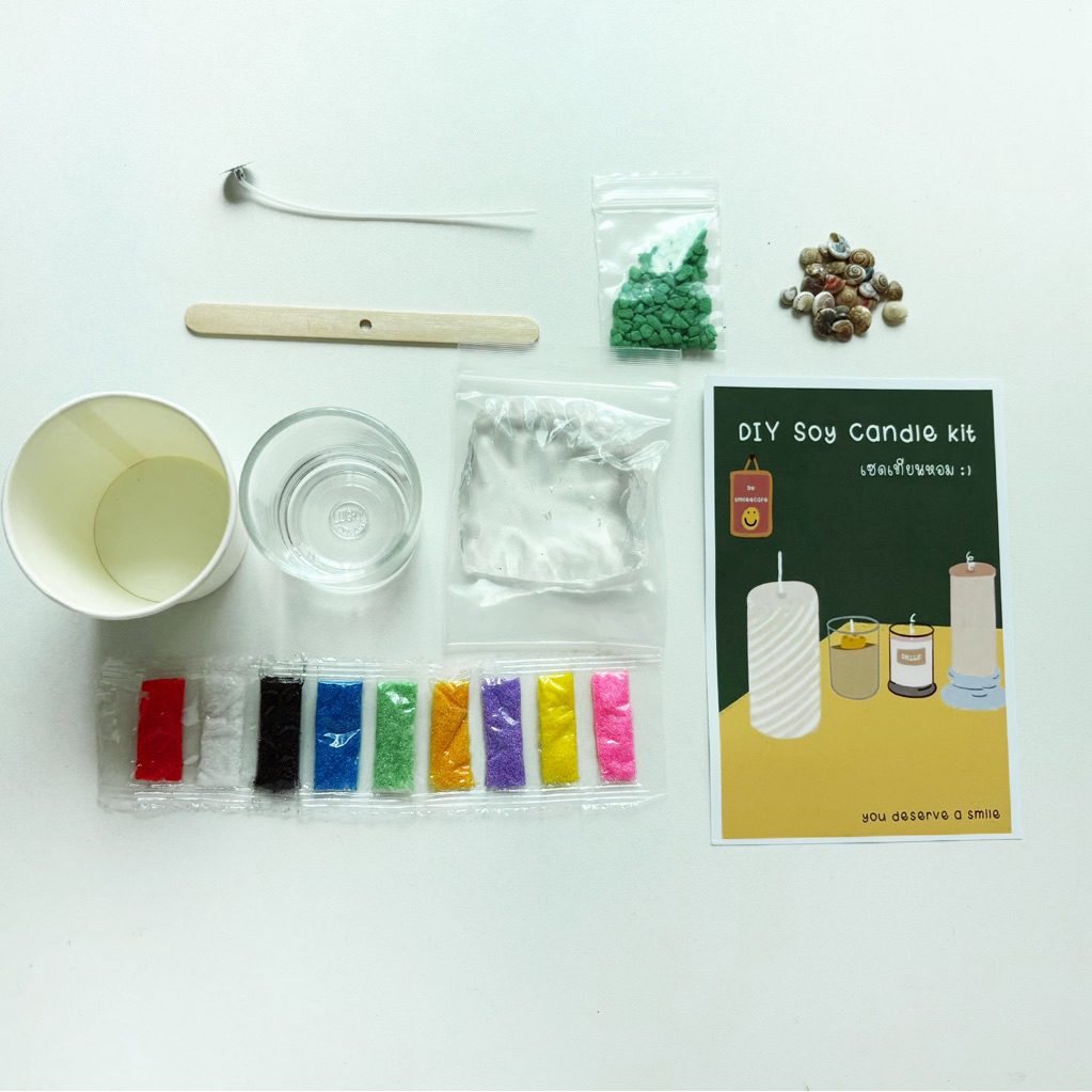 สินค้าใหม่!! พร้อมส่งเซตทำเทียนเจล โครงงานวิทยาศาตร์/งานworkshopมีราคาส่งนะคะ