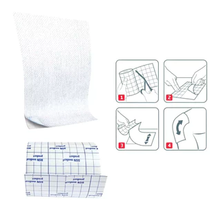 (โฉมใหม่!!) Fixomull Stretch ฟิกซ์โซมูล 10cm x 2m กระดาษแต่งแผล