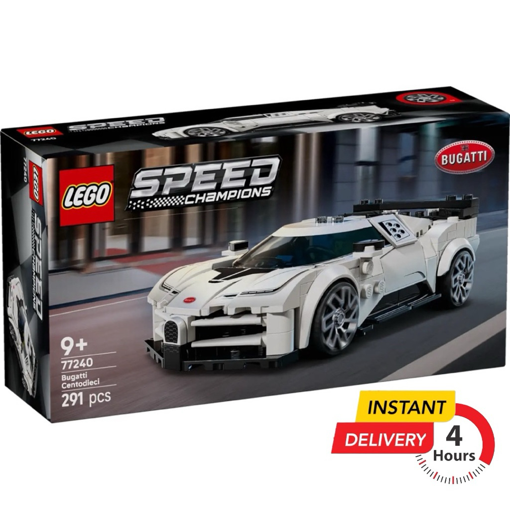 Lego Speed champion 77240 Bugatti Centodieci Hyper Sports Car