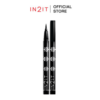 IN2IT Hair Brush Eyeliner Pen Waterproof - อายไลน์เนอร์หัวพู…