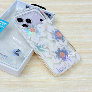 Caseเคสแม่เหล็ก ลายดอกไม้ สำหรับรุ่น i17 17Air 17pro 17promax 13/14 13promax 14promax 15 15promax 16 16plus 16pro